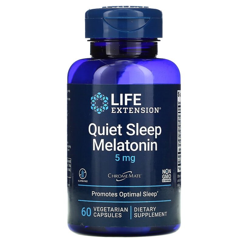 Life Extension Quiet Sleep Melatonin 5 mg