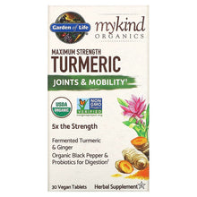 Load image into Gallery viewer, Garden of Life MyKind Organics, Maximum Strength Turmeric Joints &amp; Mobility
