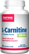 Load image into Gallery viewer, Jarrow Formulas L-Carnitine 500mg
