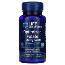 Load image into Gallery viewer, Life Extension Optimized Folate L-methylfolate 1700 mcg DFE
