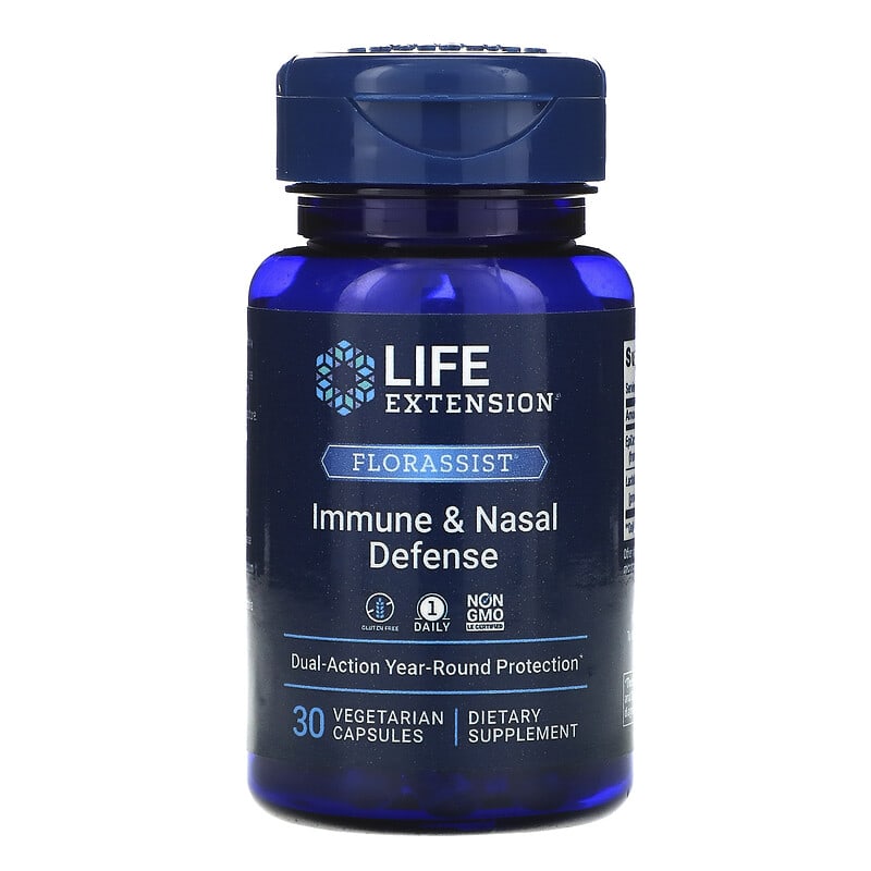 Life Extension FLORASSIST® Immune & Nasal Defense