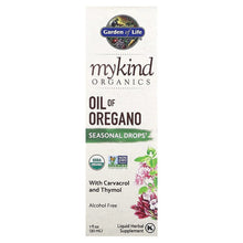 Load image into Gallery viewer, Garden of Life MyKind Organics, Oil of Oregano Seasonal Drops
