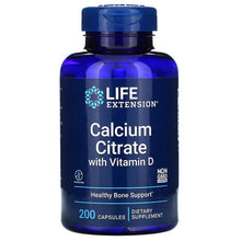 Load image into Gallery viewer, Life Extension Calcium Citrate with Vitamin D
