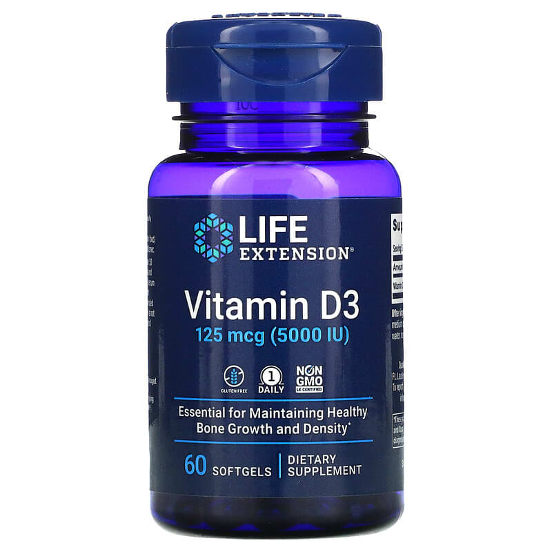 Life Extension Vitamin D3 125 mcg