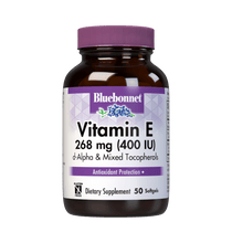 Load image into Gallery viewer, BLUEBONNET VITAMIN E 400 IU d-ALPHA &amp; MIXED TOCOPHEROLS
