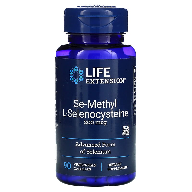 Life Extension Se-Methyl L-Selenocysteine 200 mcg