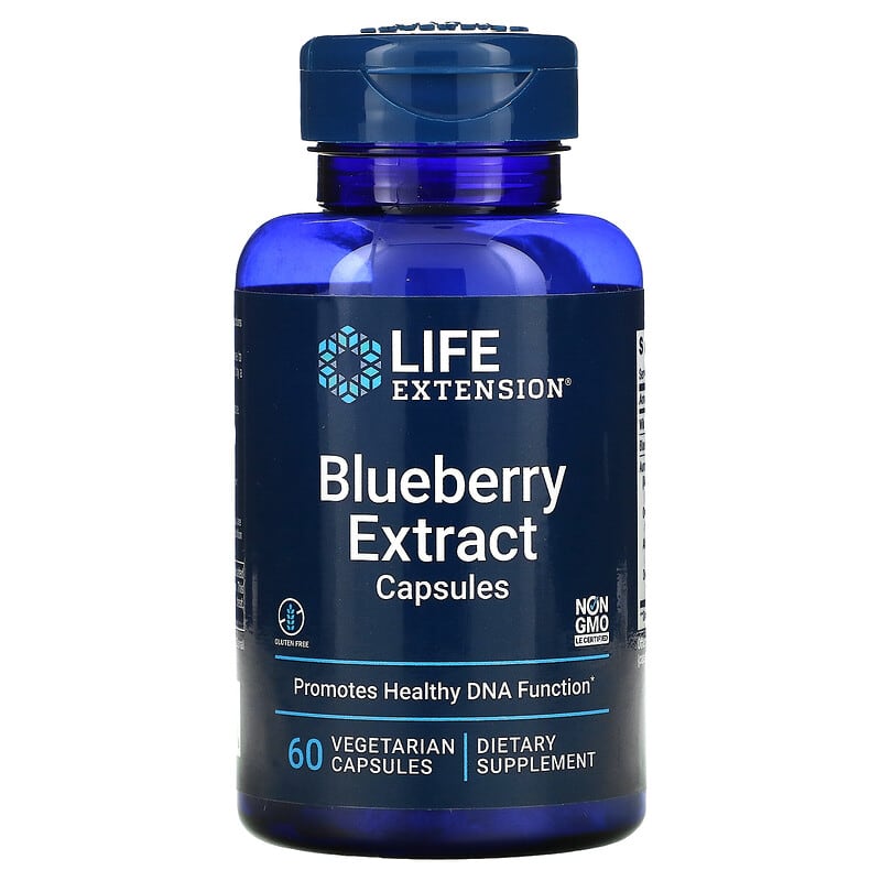 Life Extension Blueberry Extract Capsules