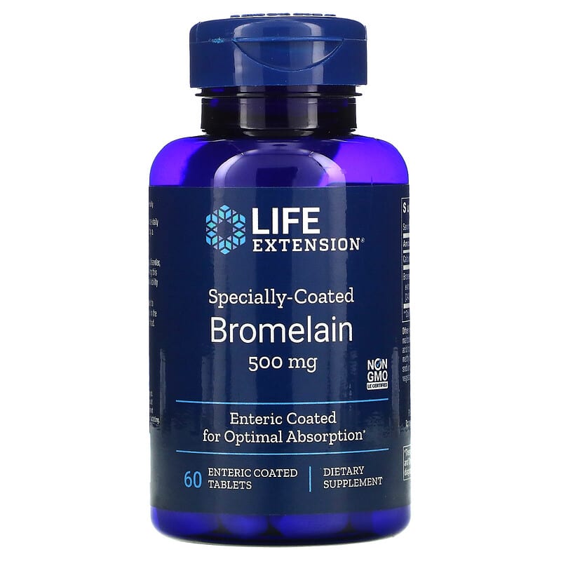 Life Extension Specially-Coated Bromelain