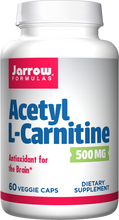 Load image into Gallery viewer, Jarrow Formulas Acetyl L-Carnitine 500 mg
