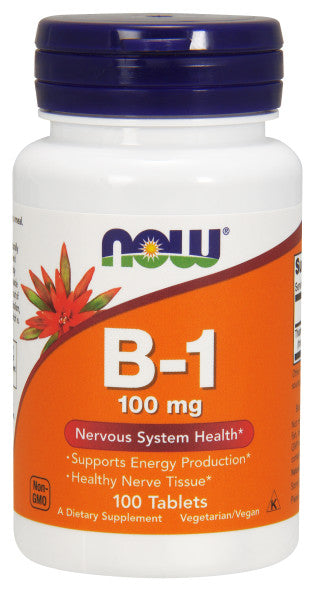 NOW Foods Vitamin B-1 100 mg