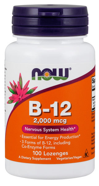 NOW Foods Vitamin B-12 2,000 mcg