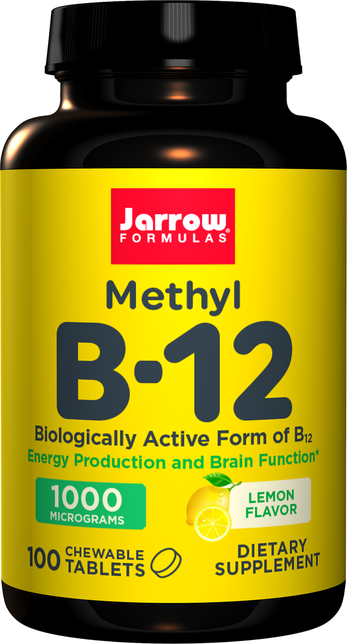 Jarrow Formulas Methyl B-12 Lemon - 1000mcg