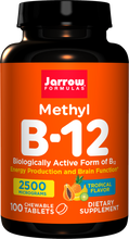 Load image into Gallery viewer, Jarrow Formulas Methyl B-12 Tropical - 2500mcg
