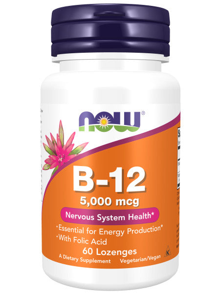 NOW Foods Vitamin B-12 5000 mcg