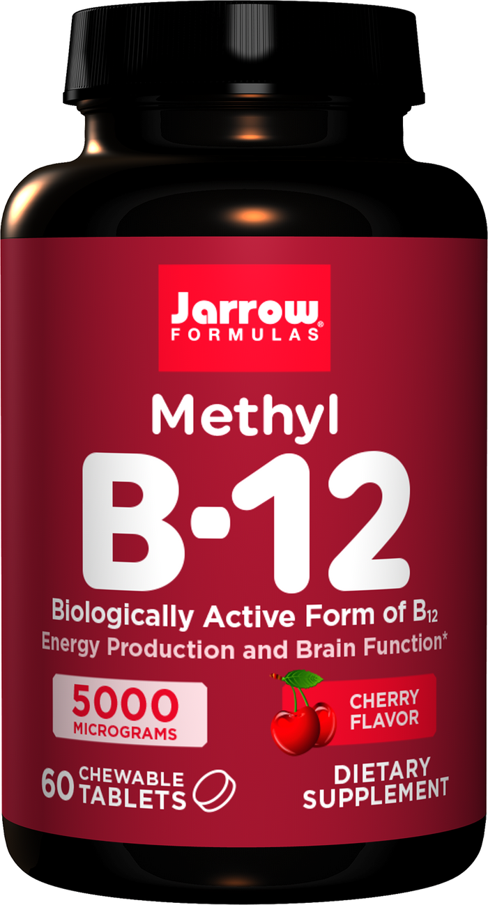 Jarrow Formulas Methyl B-12 Cherry - 5000mcg