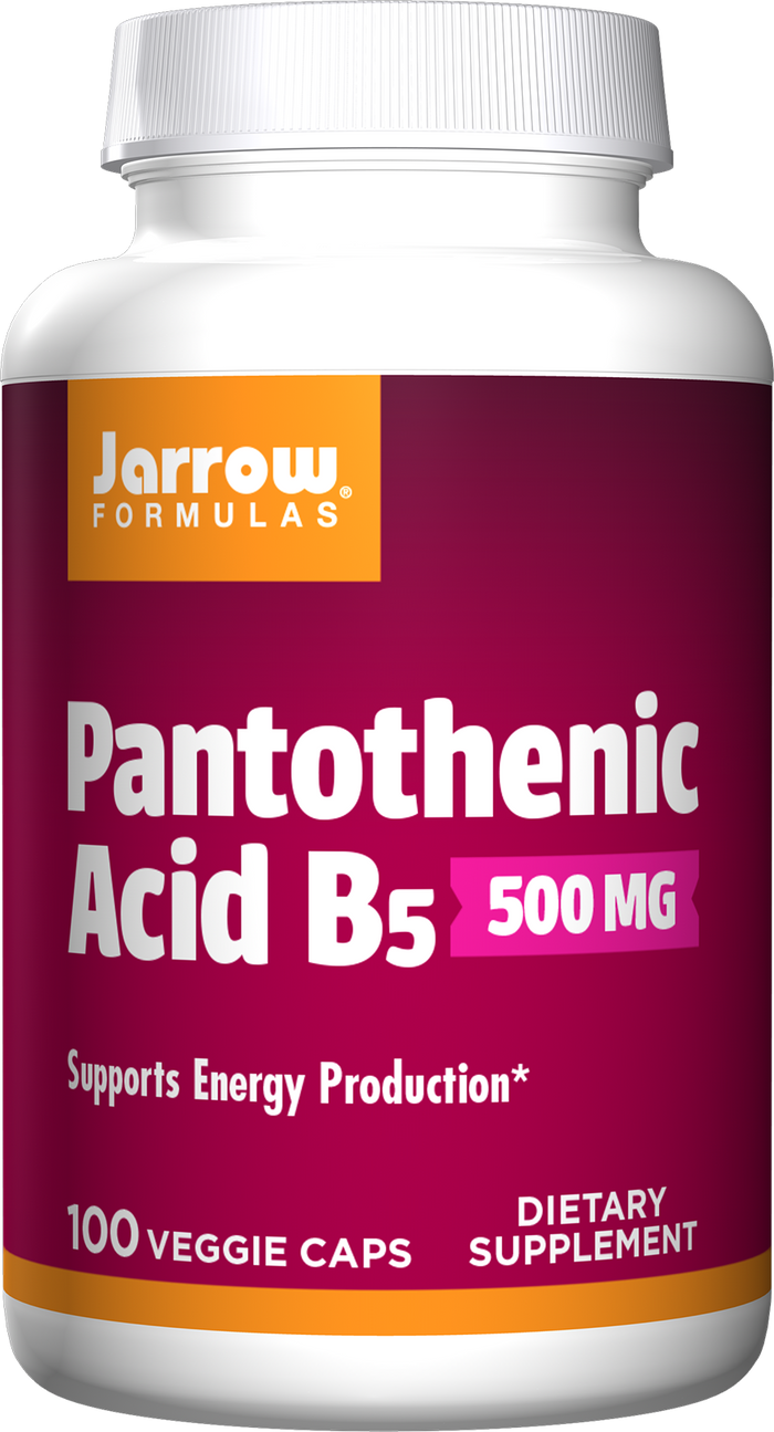 Jarrow Formulas Pantothenic Acid B5 500 mg