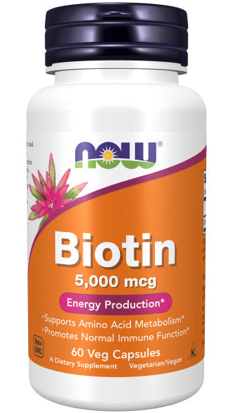 NOW Foods Biotin 5,000 mcg