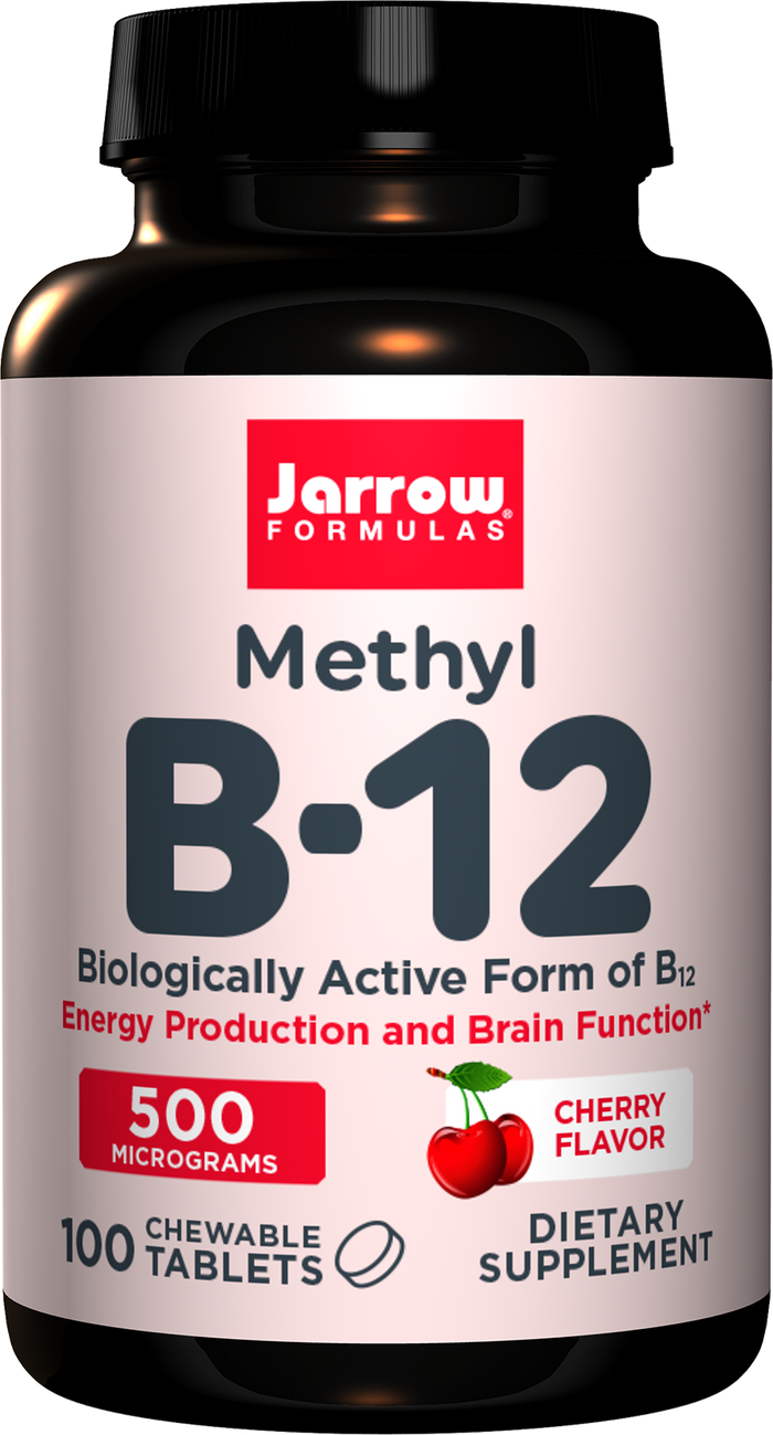 Jarrow Formulas Methyl B-12 Cherry - 500mcg