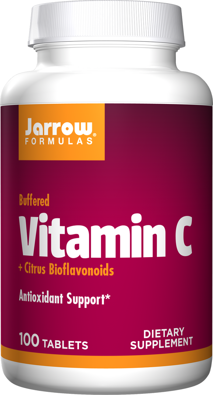 Jarrow Formulas Vitamin C (Buffered) + Citrus Bioflavanoids 750 mg