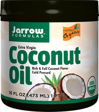 Load image into Gallery viewer, Jarrow Formulas Coconut Oil (Extra Virgin)
