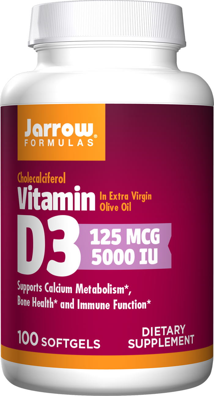 Jarrow Formulas Vitamin D3 - 5000IU