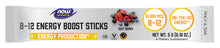 Load image into Gallery viewer, NOW Sports B-12 Energy Boost Tart Berry Sticks
