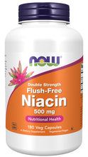 Load image into Gallery viewer, NOW Foods Niacin 500 mg, Double Strength Flush-Free
