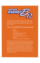 Load image into Gallery viewer, NOW Foods Instant Energy B-12 (2,000 mcg of B-12 per packet)
