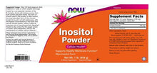 Load image into Gallery viewer, NOW Foods Inositol Powder Vegetarian
