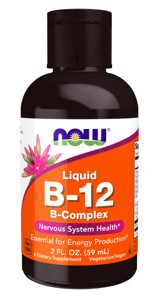 NOW Foods Vitamin B-12 Complex Liquid