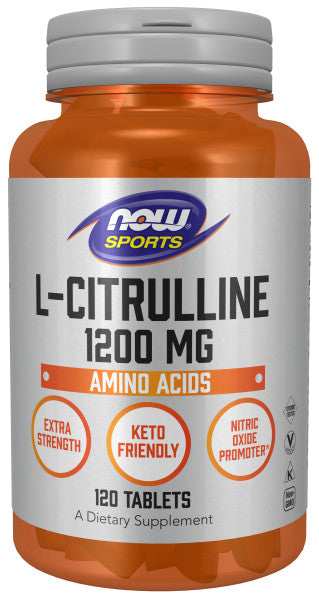 NOW Sports L-Citrulline, Extra Strength 1200 mg