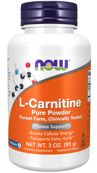 NOW Foods L-Carnitine Pure Powder