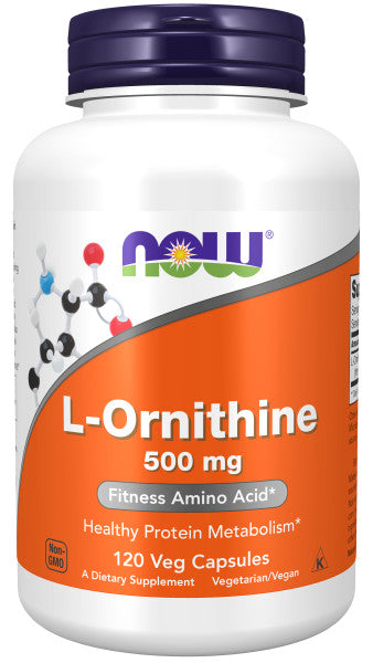 NOW Foods L-Ornithine 500 mg