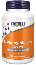 Load image into Gallery viewer, NOW Foods L-Phenylalanine 500 mg
