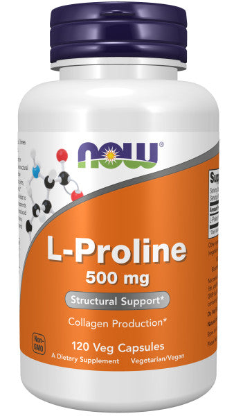 NOW Foods L-Proline 500 mg