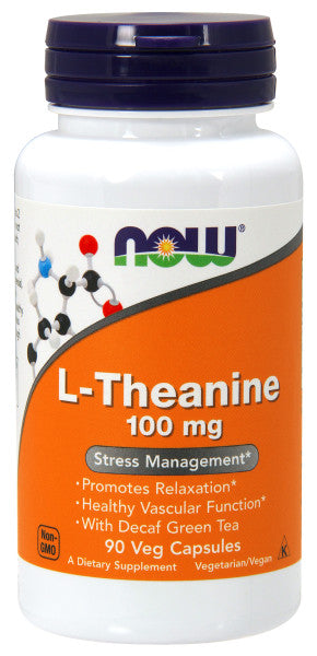 NOW Foods L-Theanine 100 mg