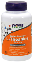 Load image into Gallery viewer, NOW Foods L-Theanine, Double Strength 200 mg
