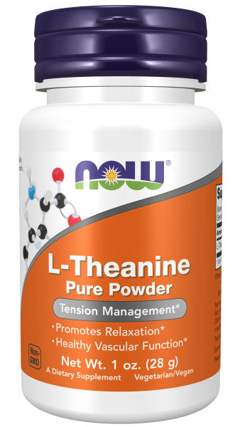 NOW Foods L-Theanine Powder, Pure