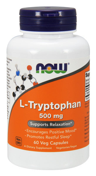 NOW Foods L-Tryptophan 500 mg