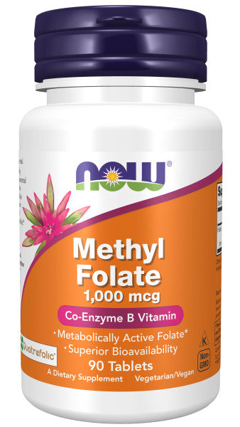 NOW Foods Methyl Folate 1,000 mcg