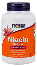 Load image into Gallery viewer, NOW Foods Niacin 500 mg
