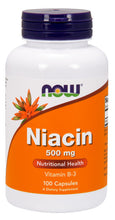 Load image into Gallery viewer, NOW Foods Niacin 500 mg
