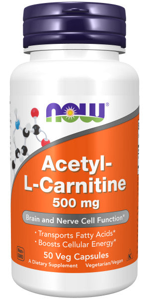 NOW Foods Acetyl-L-Carnitine 500 mg