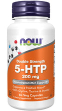 Load image into Gallery viewer, NOW Foods 5-HTP, Double Strength 200 mg
