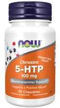 Load image into Gallery viewer, NOW Foods 5-HTP 100 mg Chewables
