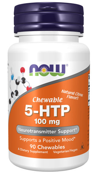 NOW Foods 5-HTP 100 mg Chewables