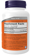 Load image into Gallery viewer, NOW Foods L-Arginine 500 mg
