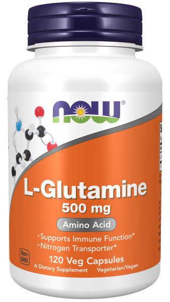 NOW Foods L-Glutamine 500 mg