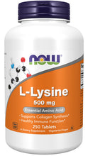 Load image into Gallery viewer, NOW Foods L-Lysine 500 mg
