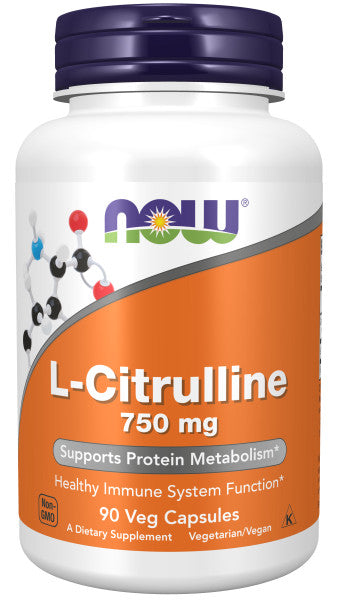 NOW Foods L-Citrulline 750 mg